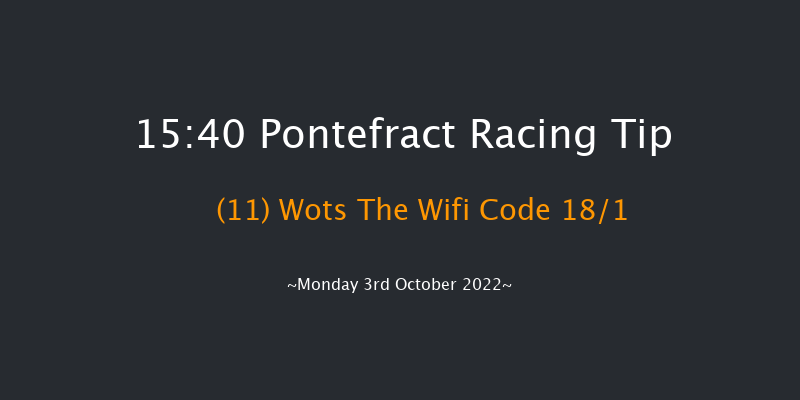 Pontefract 15:40 Handicap (Class 5) 8f Thu 22nd Sep 2022