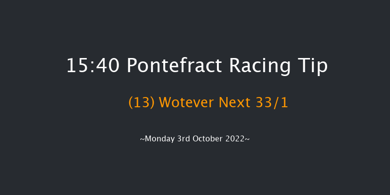 Pontefract 15:40 Handicap (Class 5) 8f Thu 22nd Sep 2022