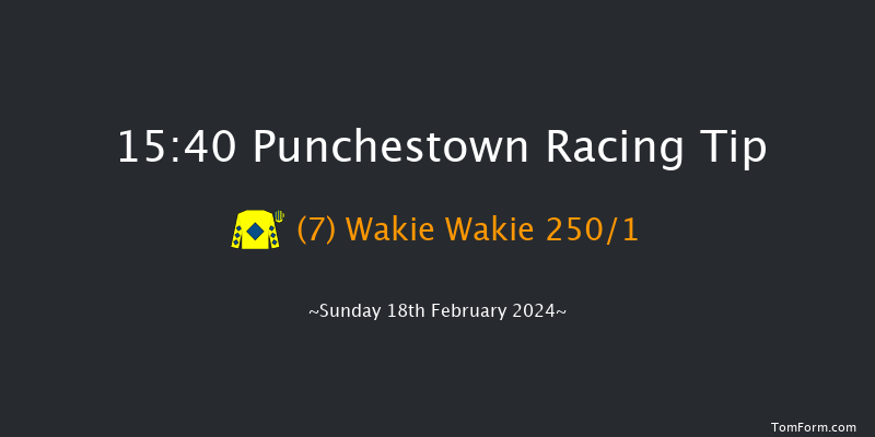 Punchestown  15:40 Maiden Hurdle
20f Mon 5th Feb 2024