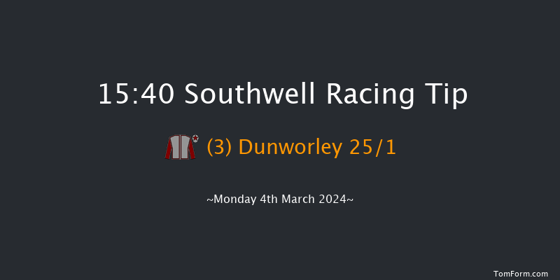 Southwell  15:40 Maiden Hurdle
(Class 4) 20f Tue 27th Feb 2024