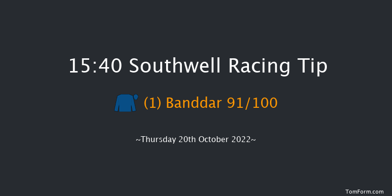 Southwell 15:40 Maiden (Class 5) 5f Sun 9th Oct 2022