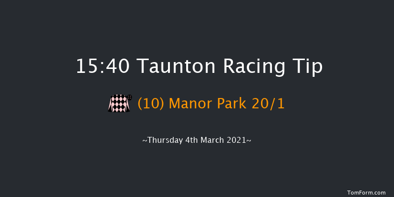 Thatchers Cider Handicap Hurdle Taunton 15:40 Handicap Hurdle (Class 5) 19f Tue 23rd Feb 2021