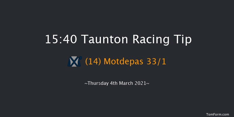 Thatchers Cider Handicap Hurdle Taunton 15:40 Handicap Hurdle (Class 5) 19f Tue 23rd Feb 2021