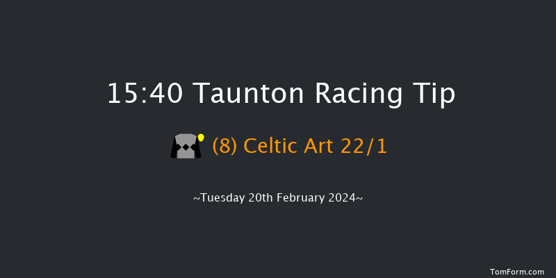 Taunton  15:40 Handicap
Hurdle (Class 3) 16f Tue 6th Feb 2024