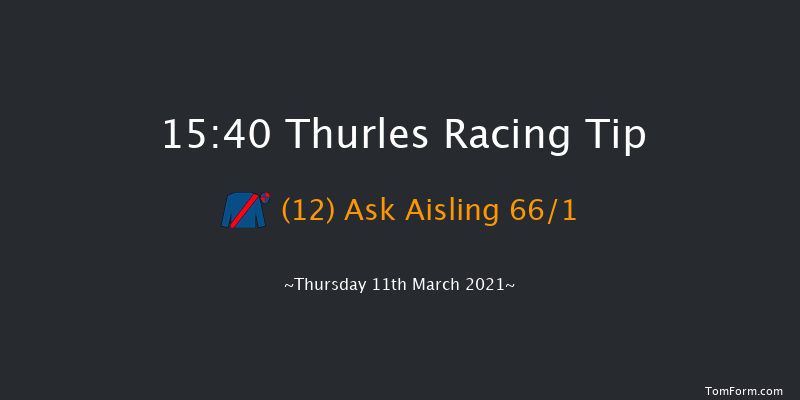 Thurlesraces.ie Maiden Hurdle Thurles 15:40 Maiden Hurdle 16f Thu 25th Feb 2021