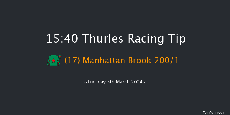 Thurles  15:40 Maiden Hurdle
16f Thu 22nd Feb 2024