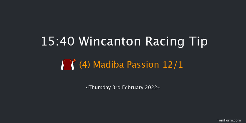 Wincanton 15:40 Maiden Hurdle (Class 3) 15f Wed 26th Jan 2022