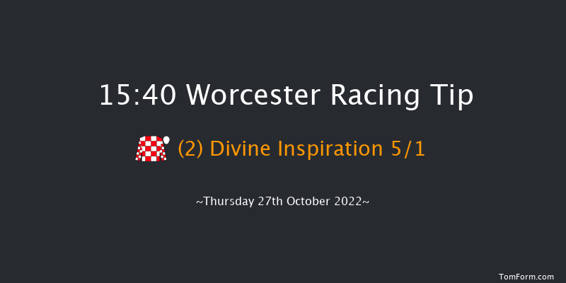 Worcester 15:40 Maiden Hurdle (Class 4) 20f Wed 19th Oct 2022