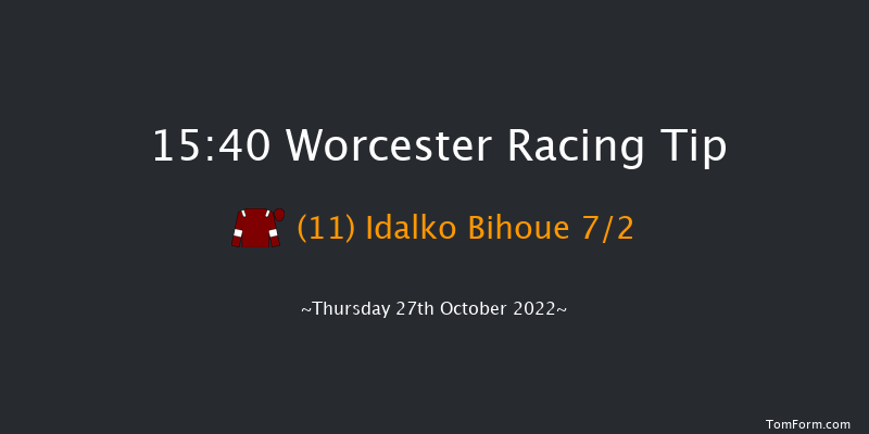 Worcester 15:40 Maiden Hurdle (Class 4) 20f Wed 19th Oct 2022