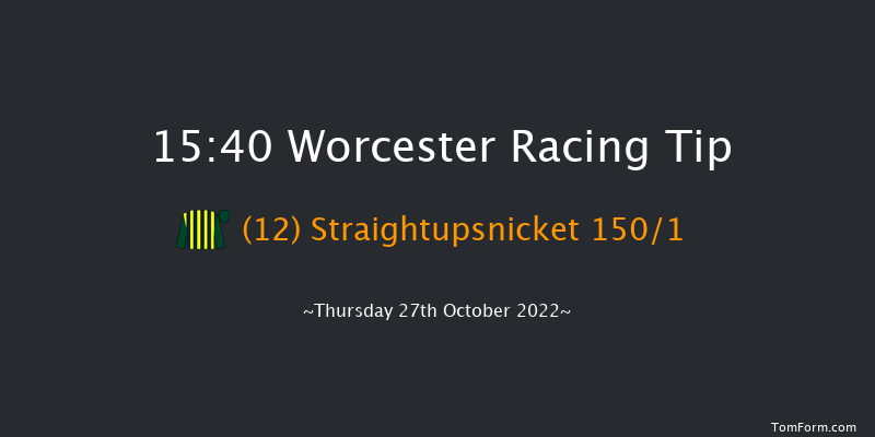 Worcester 15:40 Maiden Hurdle (Class 4) 20f Wed 19th Oct 2022