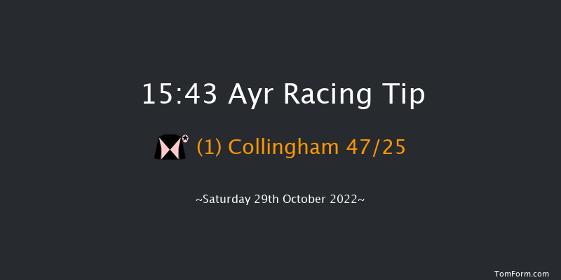 Ayr 15:43 Handicap Hurdle (Class 4) 16f Mon 24th Oct 2022