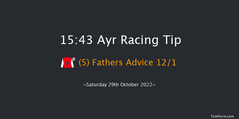 Ayr 15:43 Handicap Hurdle (Class 4) 16f Mon 24th Oct 2022