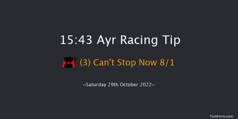 Ayr 15:43 Handicap Hurdle (Class 4) 16f Mon 24th Oct 2022