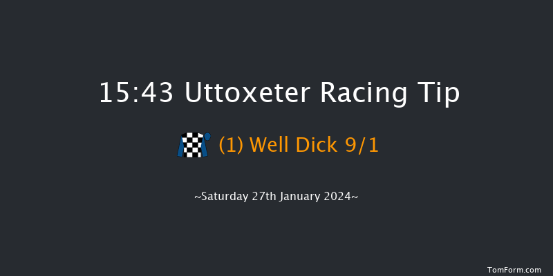 Uttoxeter  15:43 Handicap Chase (Class 4)
26f Sun 31st Dec 2023