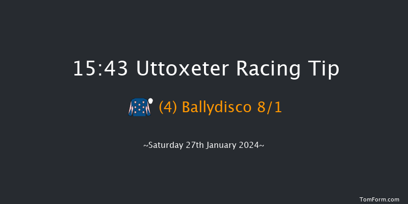 Uttoxeter  15:43 Handicap Chase (Class 4)
26f Sun 31st Dec 2023