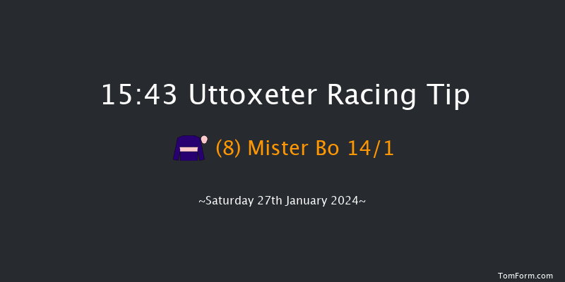 Uttoxeter  15:43 Handicap Chase (Class 4)
26f Sun 31st Dec 2023