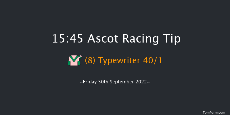 Ascot 15:45 Listed (Class 1) 14f Sat 3rd Sep 2022