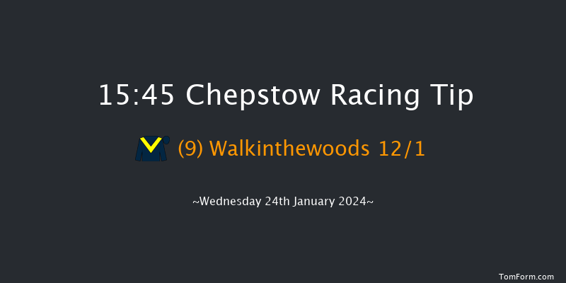 Chepstow  15:45 Handicap
Chase (Class 4) 19f Wed 27th Dec 2023