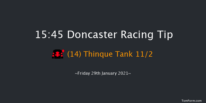 Play ITV7 Tomorrow Novices' Handicap Hurdle Doncaster 15:45 Handicap Hurdle (Class 5) 17f Mon 11th Jan 2021