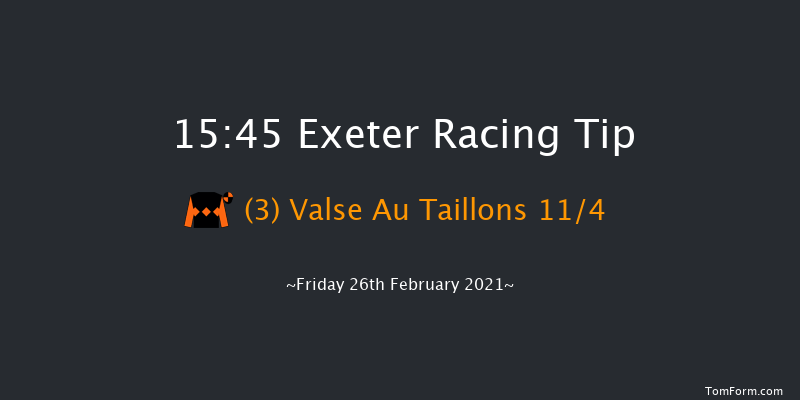 Kennford Mares' Handicap Hurdle Exeter 15:45 Handicap Hurdle (Class 3) 18f Sun 14th Feb 2021