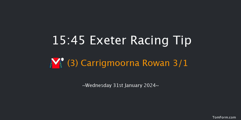 Exeter  15:45 Maiden Hurdle (Class 4) 22f Mon 1st Jan 2024