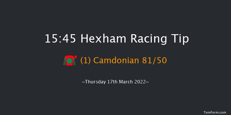 Hexham 15:45 Maiden Hurdle (Class 4) 20f Wed 8th Dec 2021