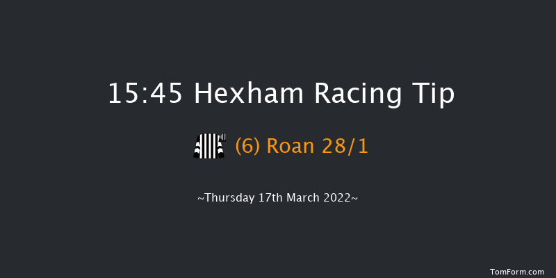 Hexham 15:45 Maiden Hurdle (Class 4) 20f Wed 8th Dec 2021