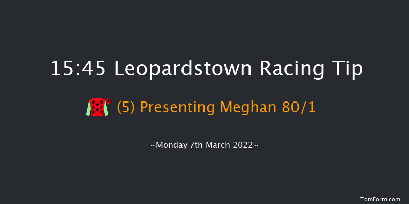 Leopardstown 15:45 Handicap Hurdle 24f Sun 6th Mar 2022