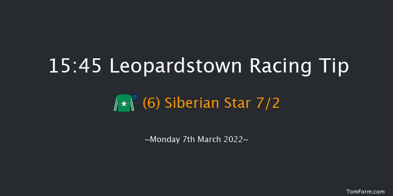 Leopardstown 15:45 Handicap Hurdle 24f Sun 6th Mar 2022