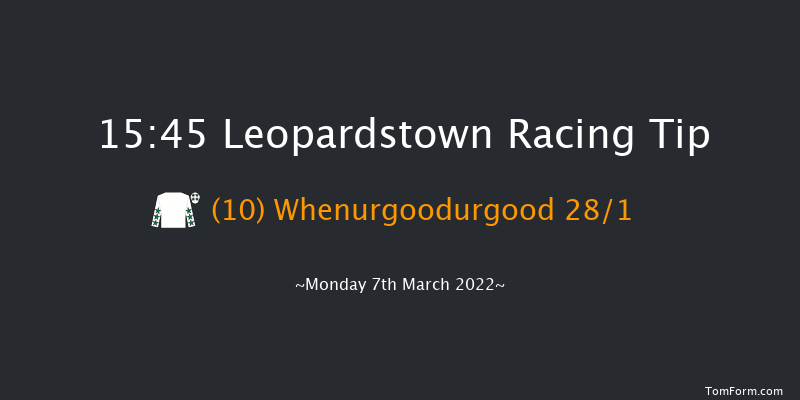 Leopardstown 15:45 Handicap Hurdle 24f Sun 6th Mar 2022