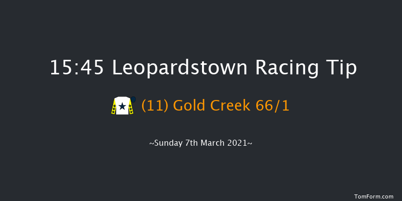 Anton O'Toole Mares Handicap Hurdle Leopardstown 15:45 Handicap Hurdle 20f Sun 7th Feb 2021