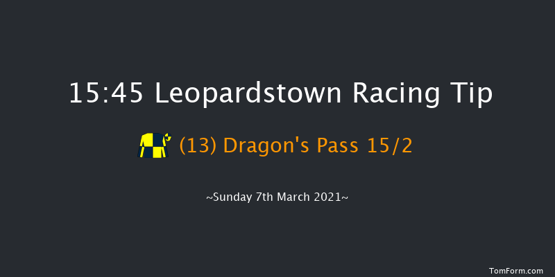 Anton O'Toole Mares Handicap Hurdle Leopardstown 15:45 Handicap Hurdle 20f Sun 7th Feb 2021