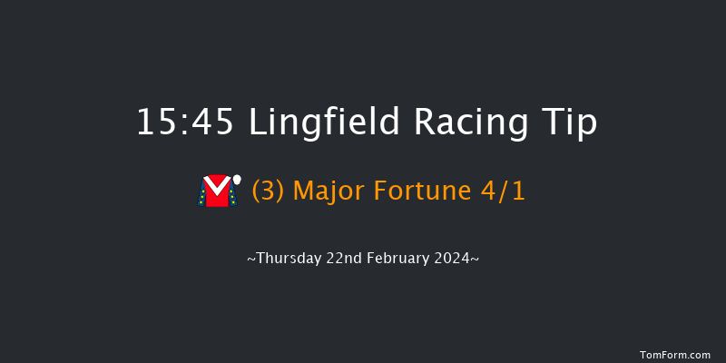 Lingfield  15:45 Handicap Hurdle (Class 5)
23f Mon 19th Feb 2024