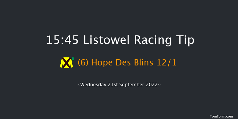 Listowel 15:45 Maiden Chase 20f Tue 20th Sep 2022