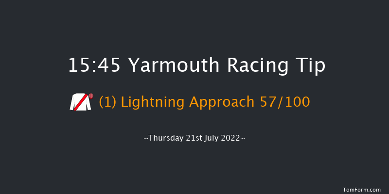 Yarmouth 15:45 Stakes (Class 5) 6f Wed 13th Jul 2022