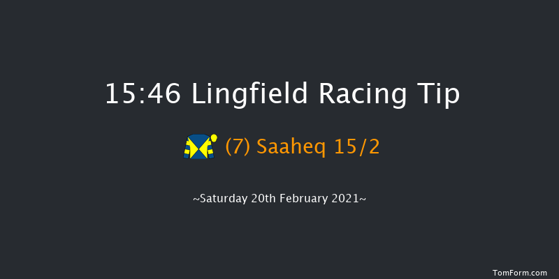 Heed Your Hunch At Betway Handicap Lingfield 15:46 Handicap (Class 4) 5f Fri 19th Feb 2021