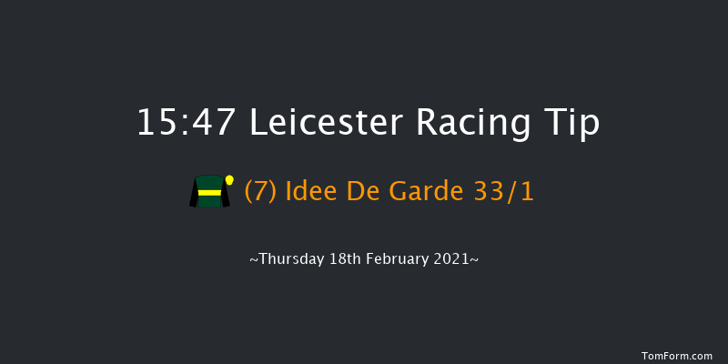 Dick Saunders Novices' Hunters' Chase (Div 2) Leicester 15:47 Hunter Chase (Class 5) 23f Wed 13th Jan 2021