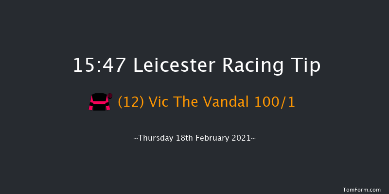 Dick Saunders Novices' Hunters' Chase (Div 2) Leicester 15:47 Hunter Chase (Class 5) 23f Wed 13th Jan 2021