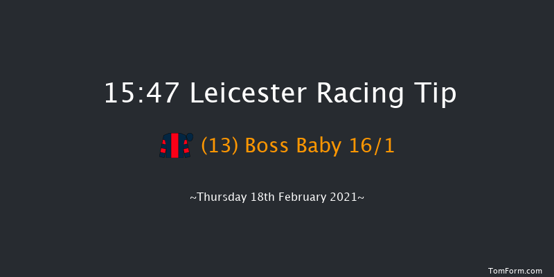 Dick Saunders Novices' Hunters' Chase (Div 2) Leicester 15:47 Hunter Chase (Class 5) 23f Wed 13th Jan 2021