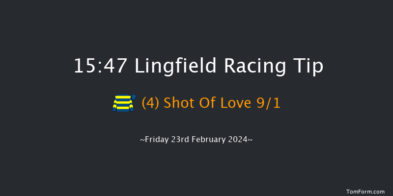 Lingfield  15:47 Handicap
(Class 5) 8f Thu 22nd Feb 2024