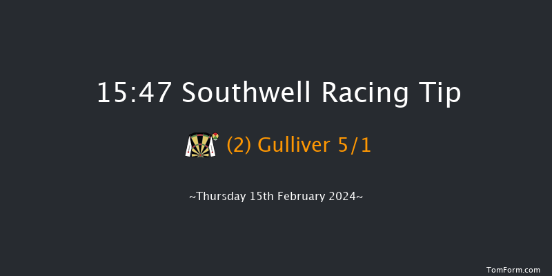 Southwell  15:47 Handicap (Class 4) 6f Mon 5th Feb 2024