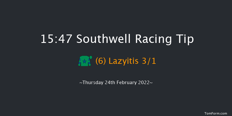 Southwell 15:47 Handicap (Class 4) 5f Tue 22nd Feb 2022