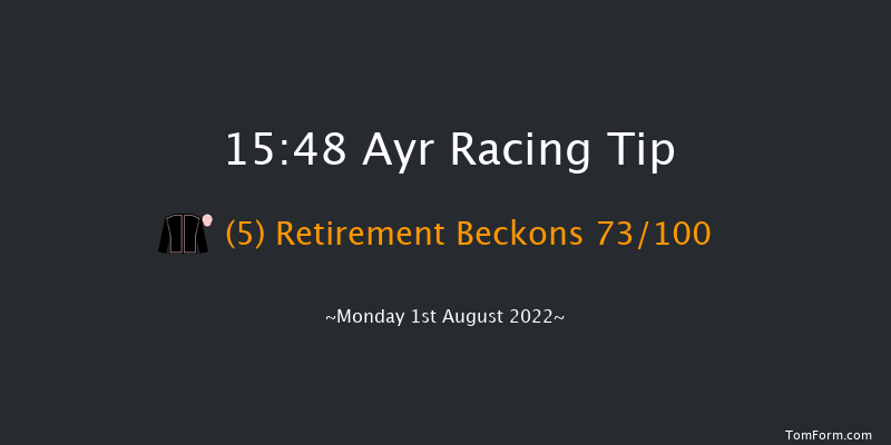 Ayr 15:48 Stakes (Class 6) 8f Mon 25th Jul 2022