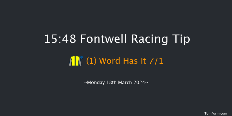 Fontwell  15:48 Handicap Hurdle (Class 4)
19f Wed 14th Feb 2024