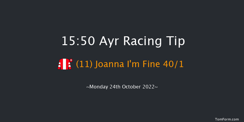 Ayr 15:50 Handicap Hurdle (Class 5) 24f Thu 6th Oct 2022