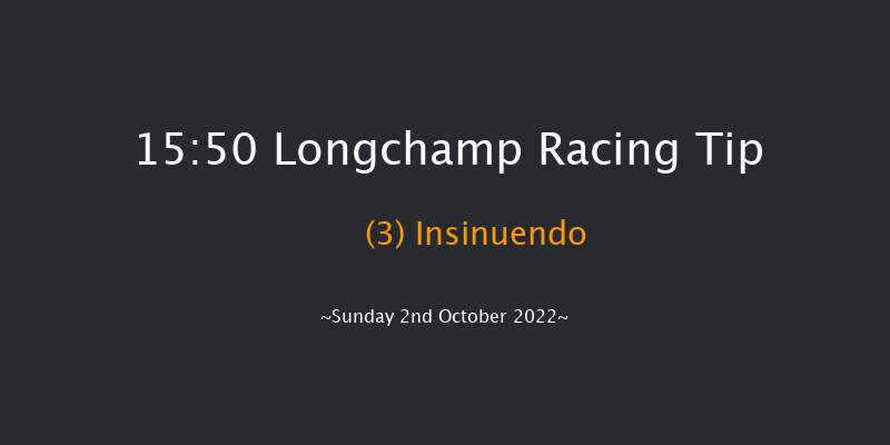 Longchamp 15:50 Group 1 10f Sun 4th Oct 2020