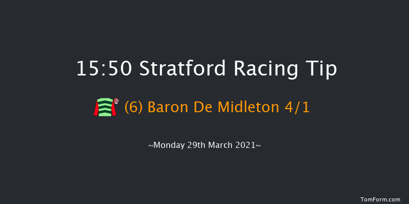 Visit racingtv.com Handicap Chase Stratford 15:50 Handicap Chase (Class 3) 23f Mon 15th Mar 2021