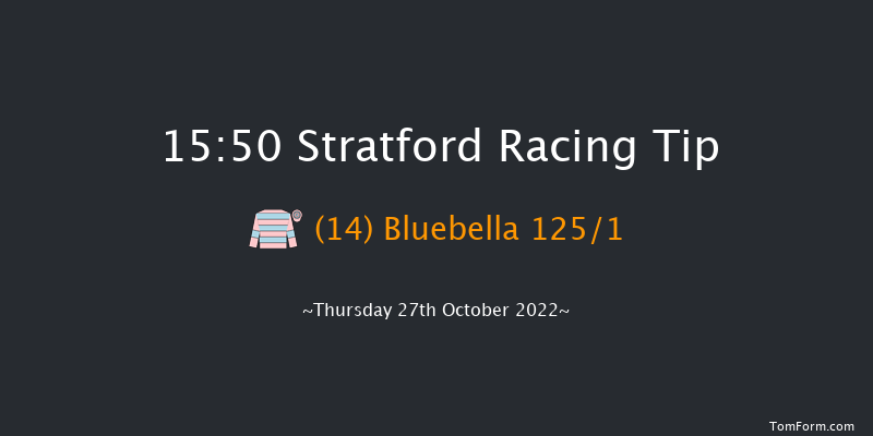 Stratford 15:50 Maiden Hurdle (Class 3) 16f Sat 15th Oct 2022