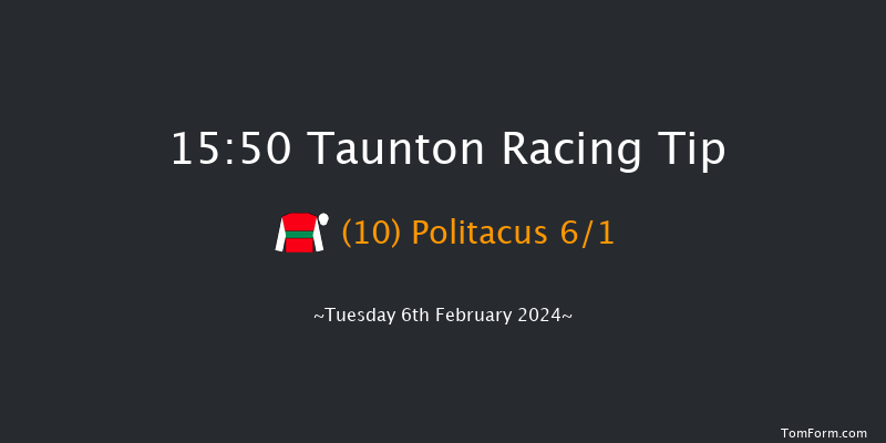 Taunton  15:50 Maiden Hurdle (Class
3) 16f Mon 8th Jan 2024