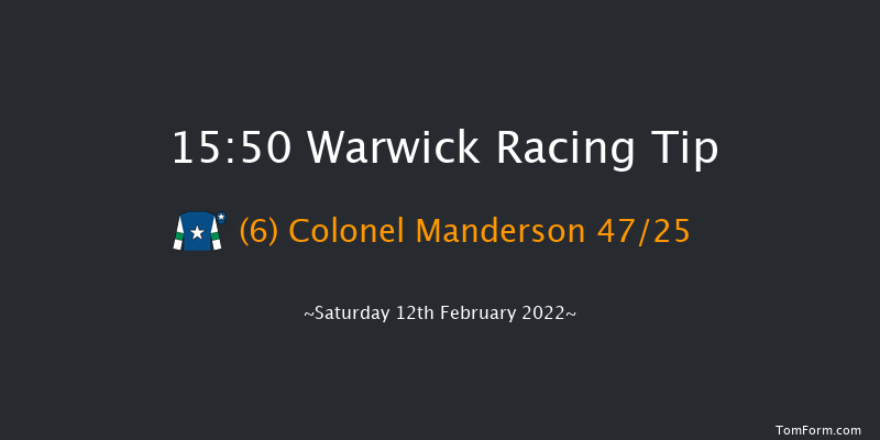 Warwick 15:50 Handicap Hurdle (Class 4) 26f Sun 23rd Jan 2022